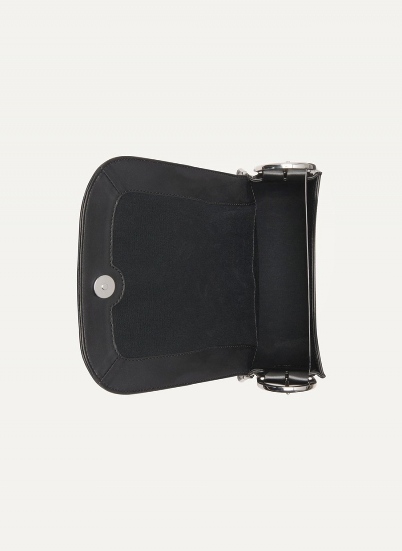 Women's Dkny Medium Shoulder Bags Black | R3588839