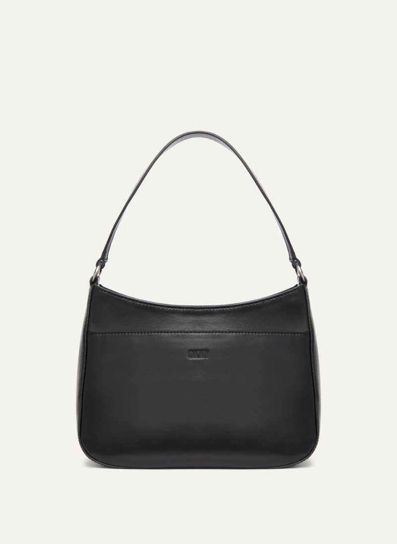 Women\'s Dkny Medium Shoulder Bags Black | R3588839