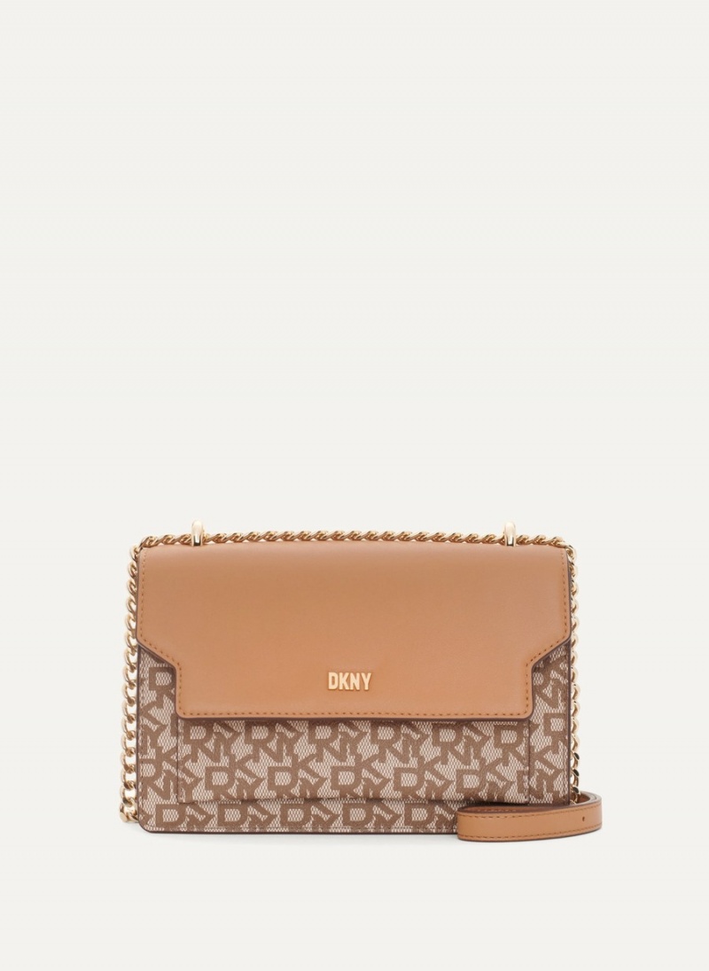 Women\'s Dkny Millie Shoulder Bags Brown | Z1846883