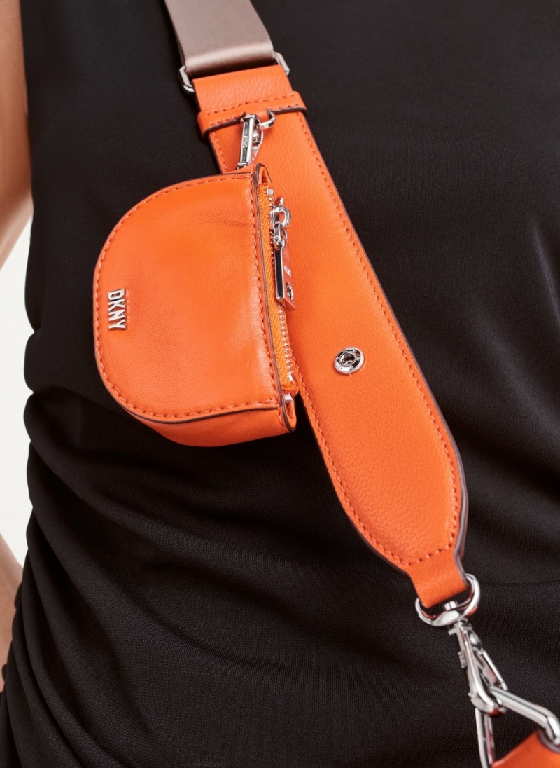 Women's Dkny Orion Crossbody Bags Orange | M7209408