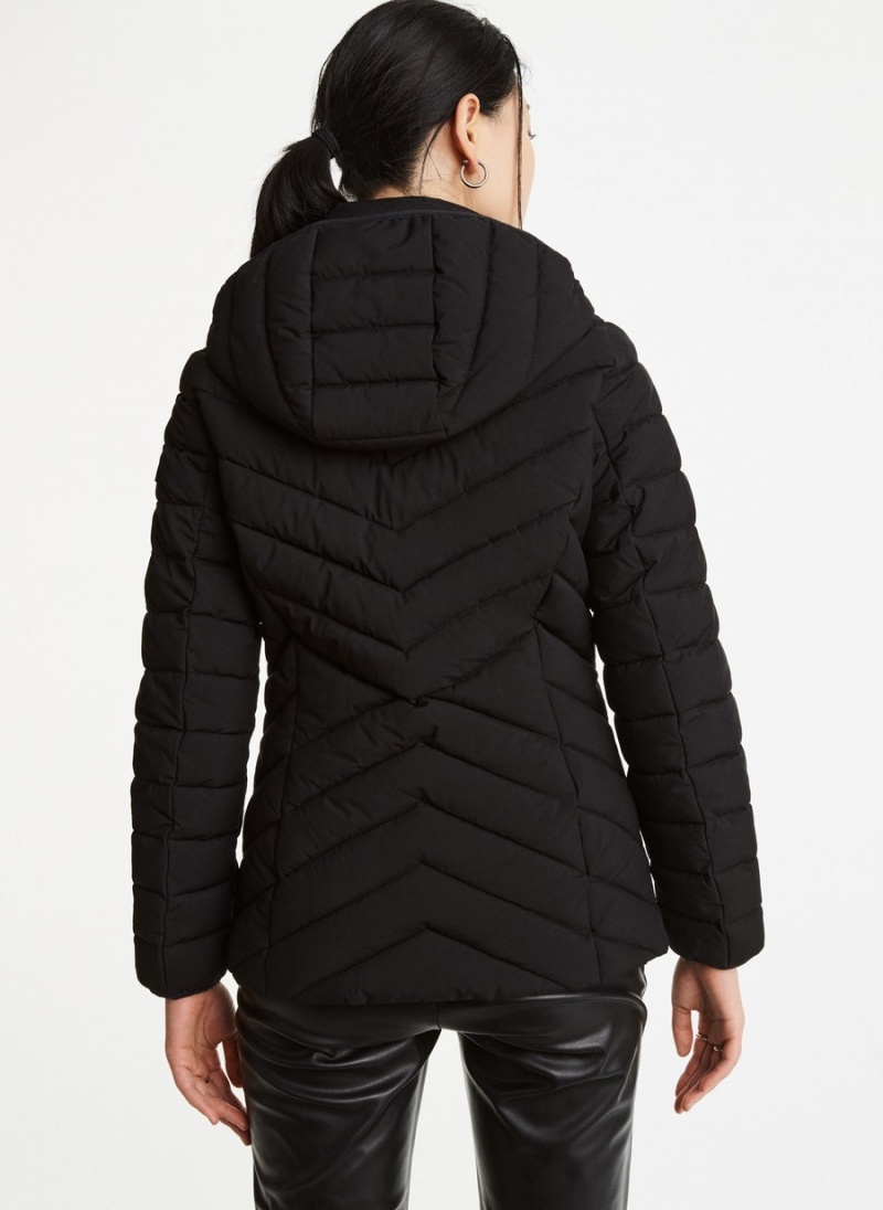 Women's Dkny Packable Jackets Black | Z6932195