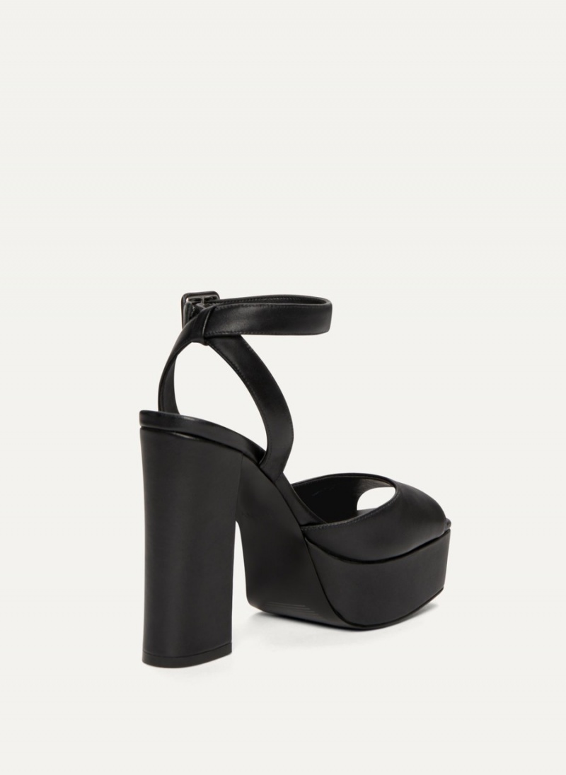 Women's Dkny Party Platform Sandals Black | V9181773
