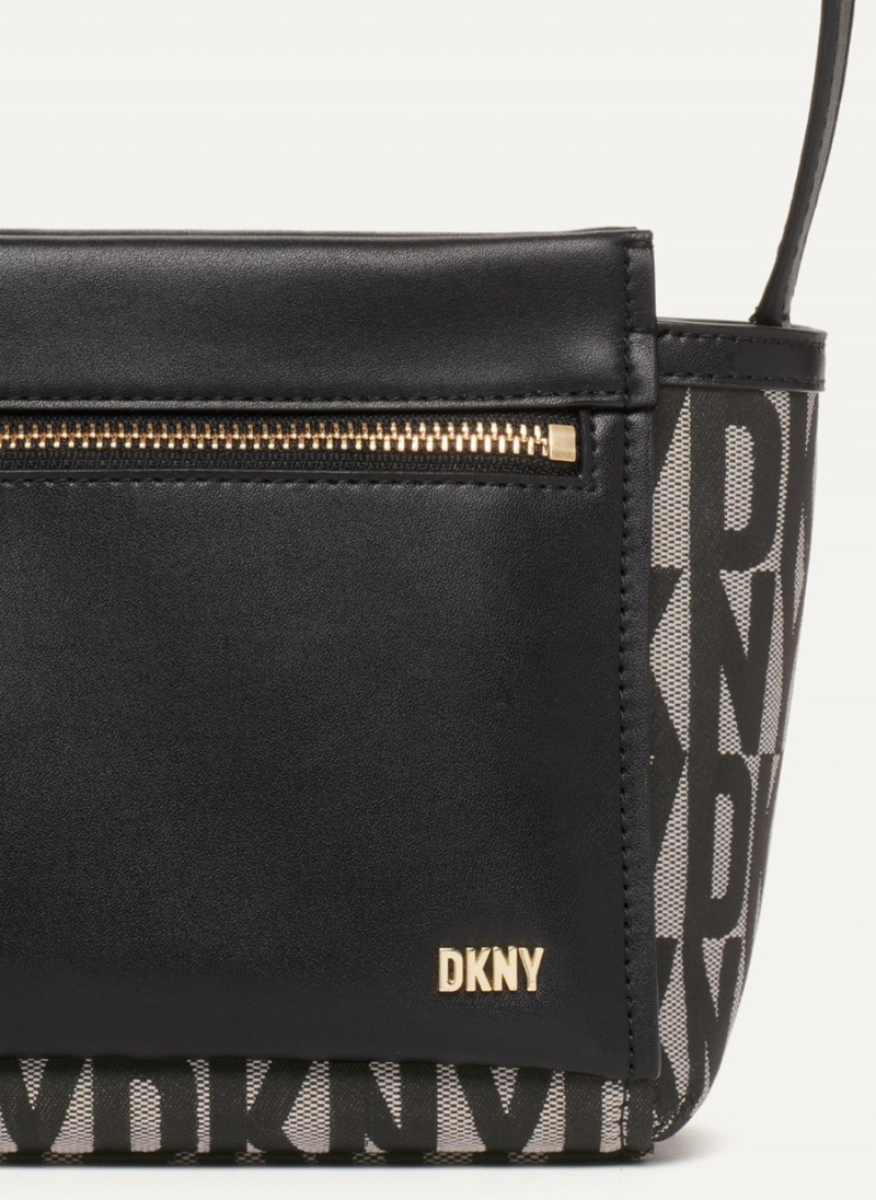 Women's Dkny Pax Crossbody Bags Black | Q7366674