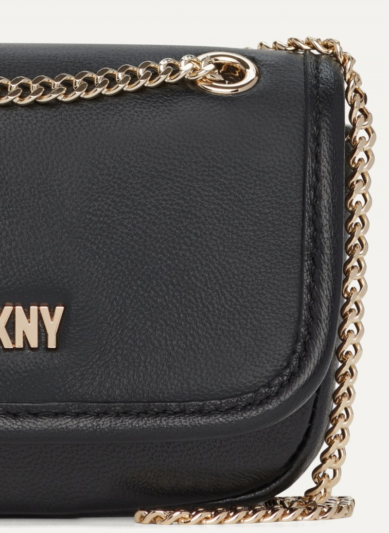 Women's Dkny Porter Micro Mini Crossbody Bags Black | U3544289