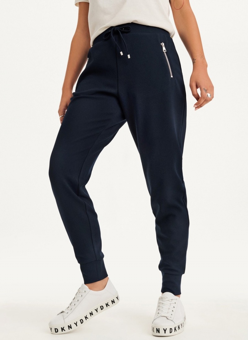 Women's Dkny Pull Ons Jogger Black | B2884139