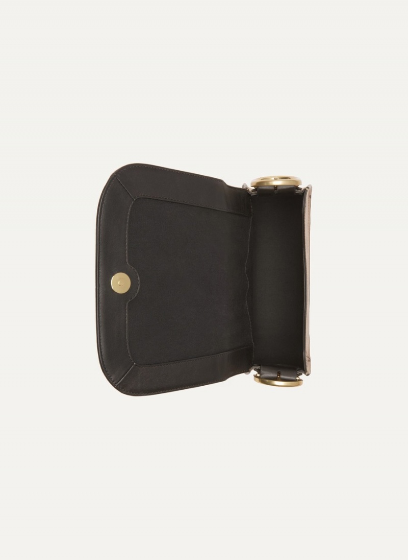 Women's Dkny Saddle Crossbody Bags Black | G2354135