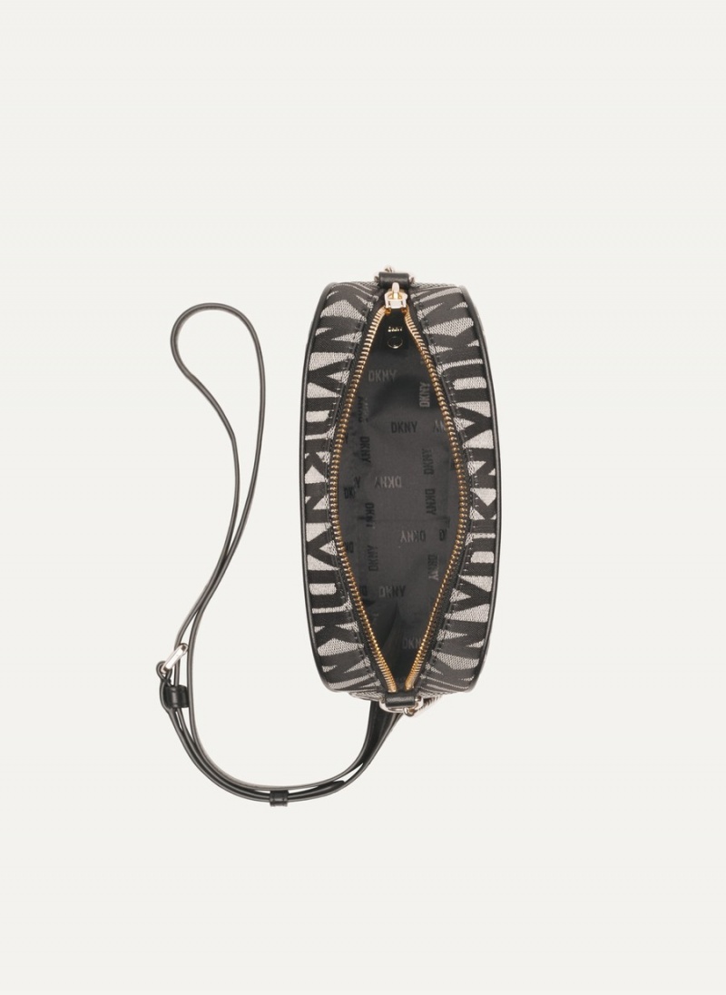 Women's Dkny Sara Camera Crossbody Bags Black | Y5366214