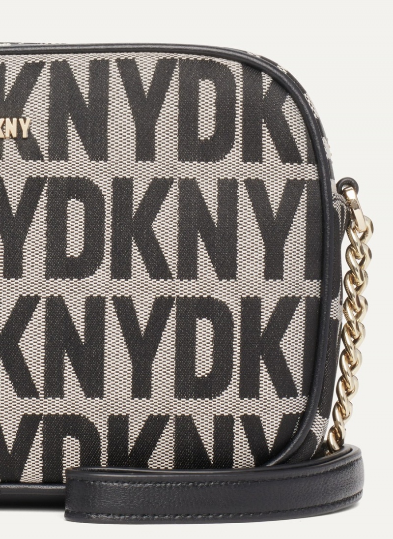 Women's Dkny Sara Camera Crossbody Bags Black | Y5366214