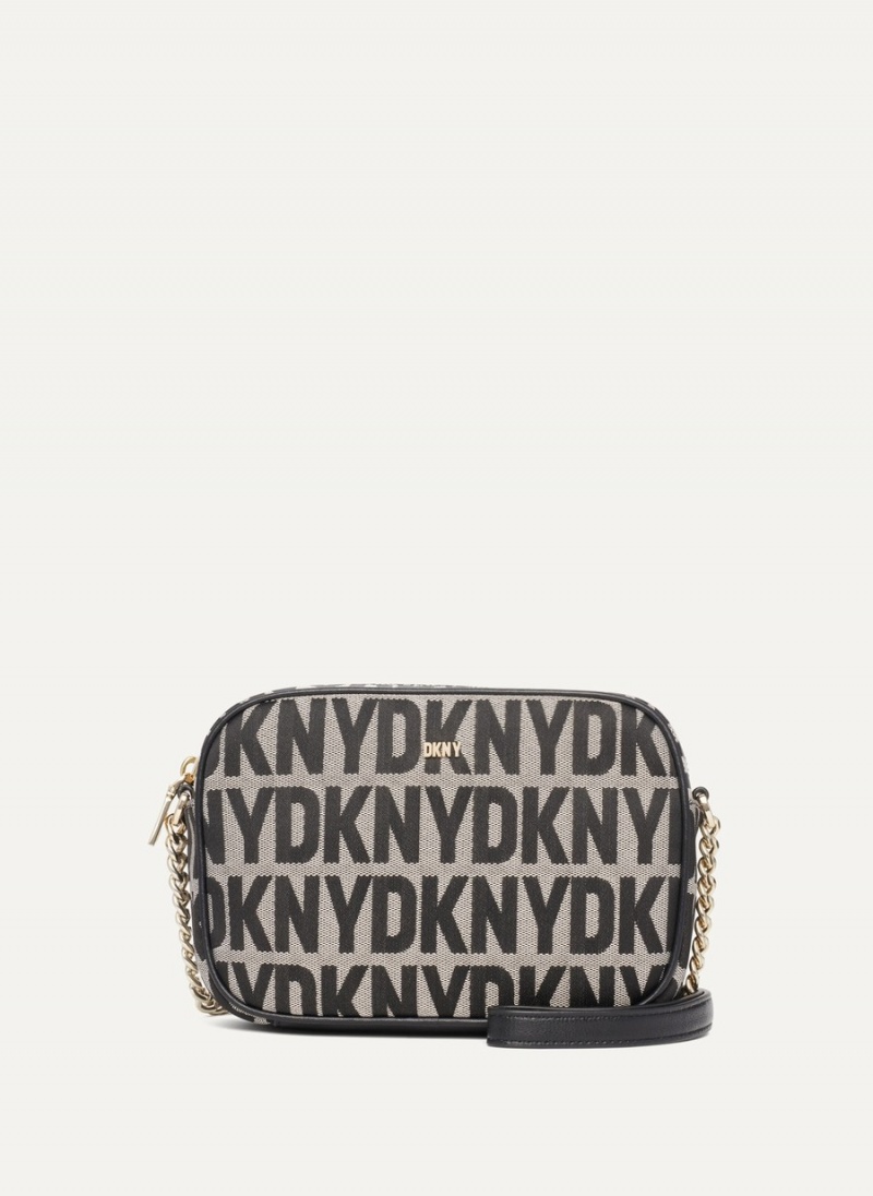 Women\'s Dkny Sara Camera Crossbody Bags Black | Y5366214