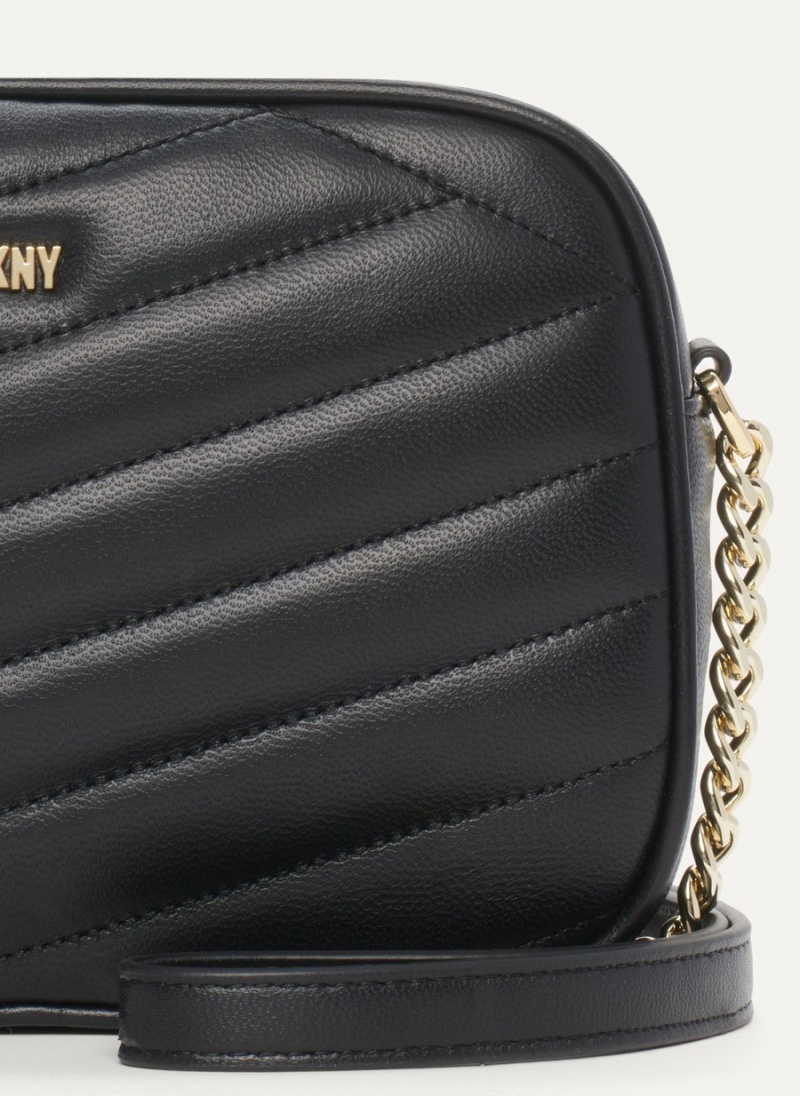 Women's Dkny Sara Camera Crossbody Bags Black | K9701882