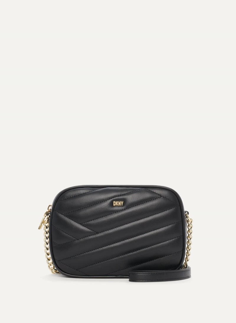 Women\'s Dkny Sara Camera Crossbody Bags Black | K9701882