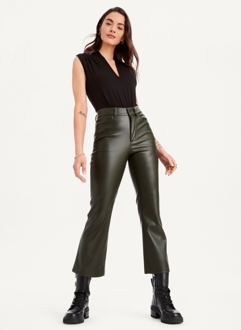 Women\'s Dkny Sleeveless V-Neck Drape Bodysuit Black | H1477691