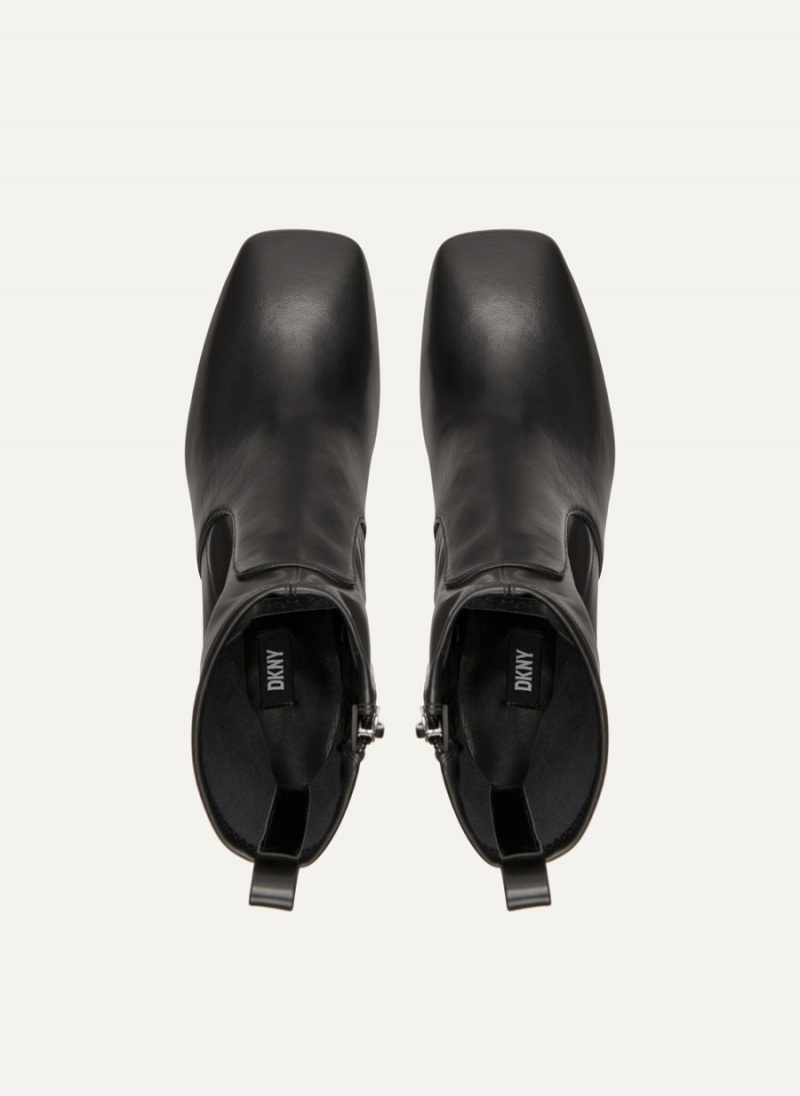 Women's Dkny Sock Booties Black | Q1832311