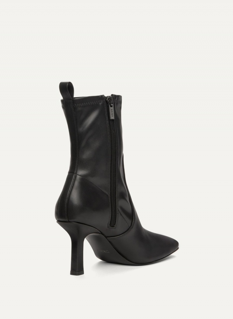 Women's Dkny Sock Booties Black | Q1832311