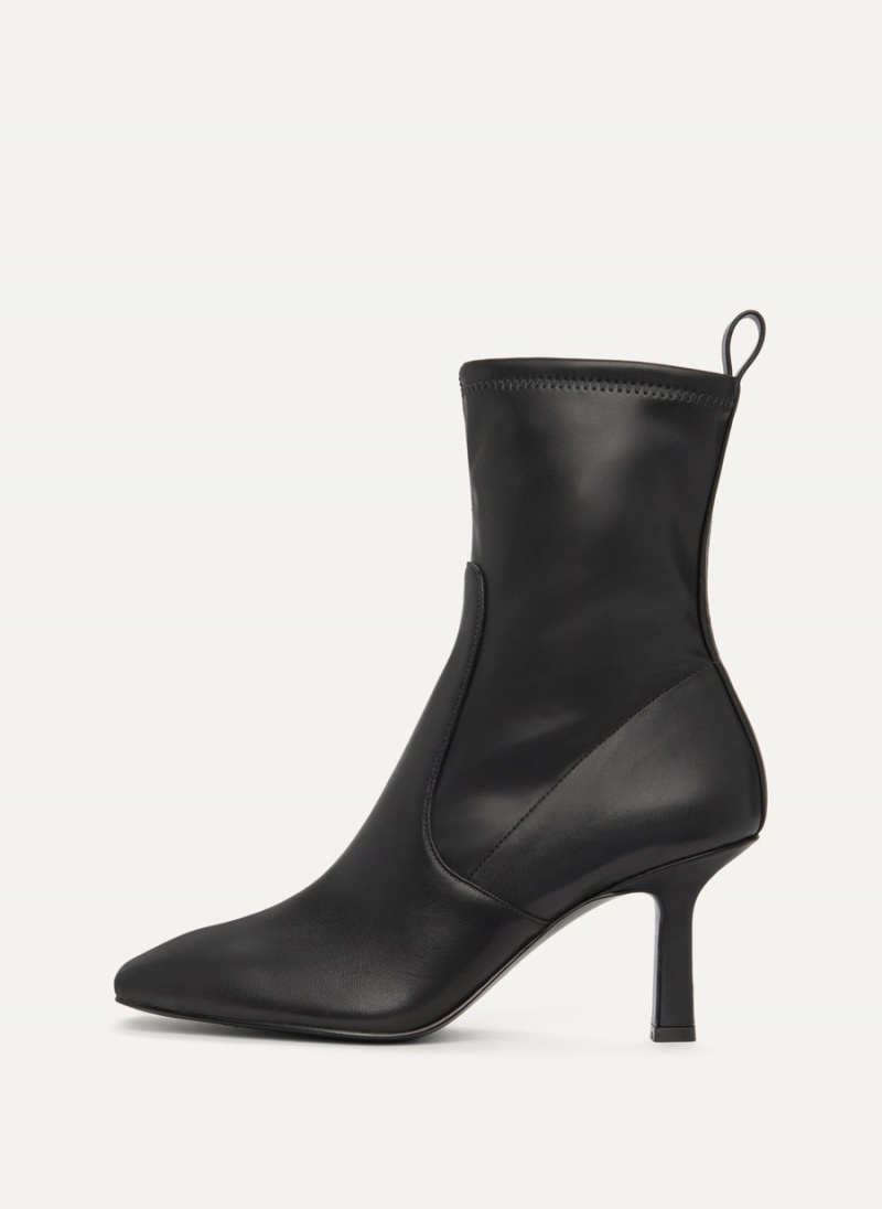 Women\'s Dkny Sock Booties Black | Q1832311