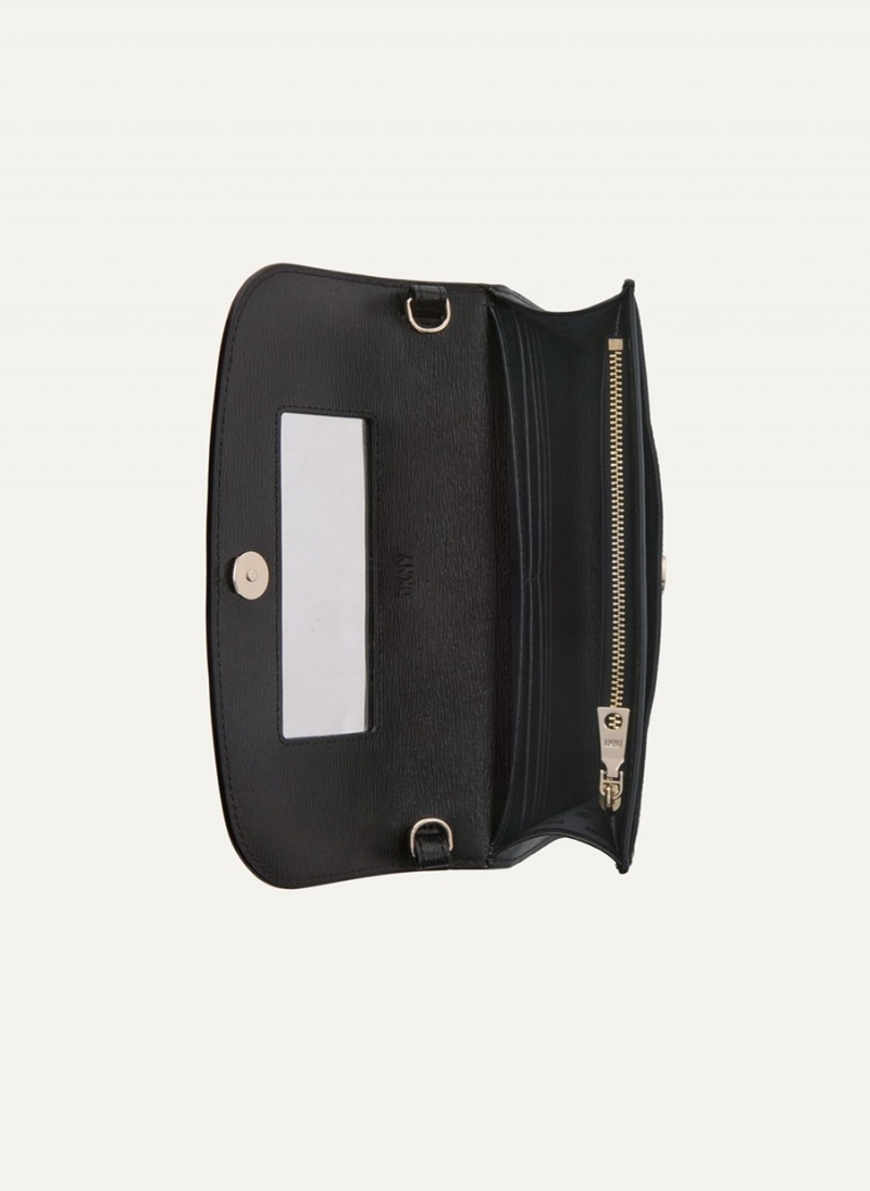 Women's Dkny Sydney Wallets Black | S9977204