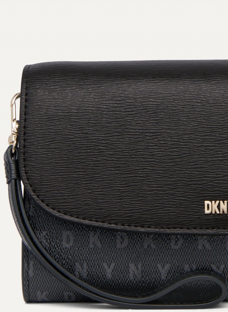Women's Dkny Sydney Wallets Black | S9977204