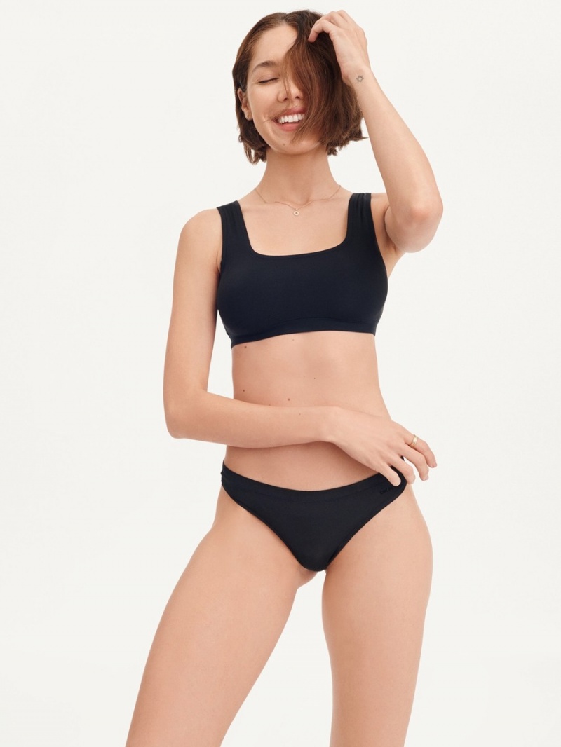Women's Dkny Table Tops Modal Bras Black | D9256616