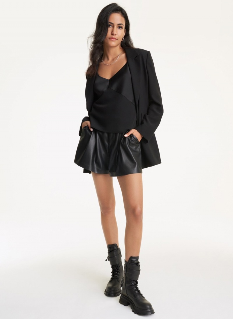 Women's Dkny Tailored Jackets Black | X1640364
