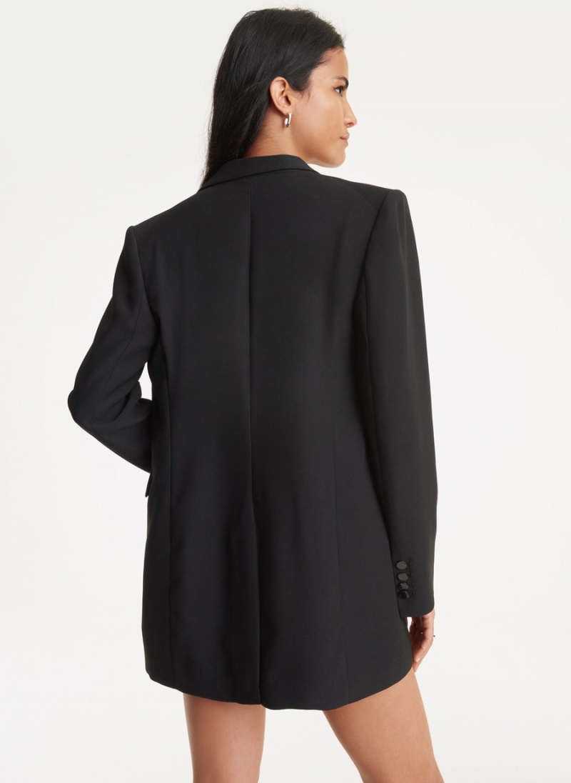 Women's Dkny Tailored Jackets Black | X1640364