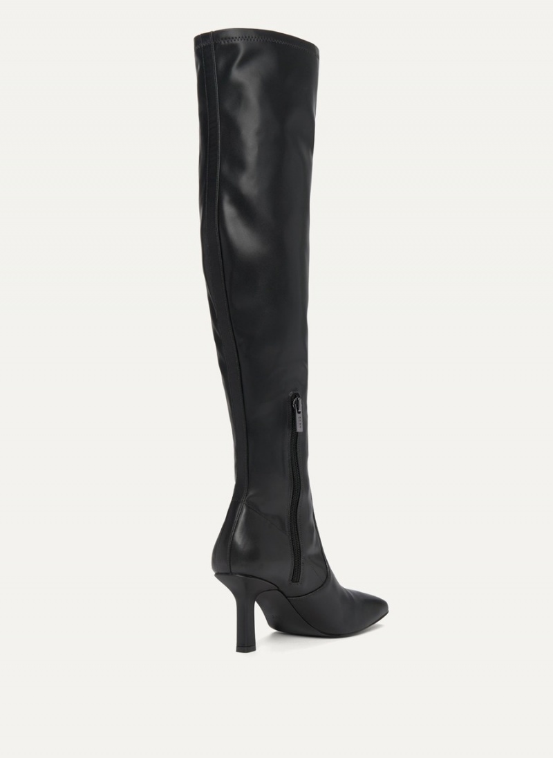 Women's Dkny Tall Stretch Boots Black | I8690246