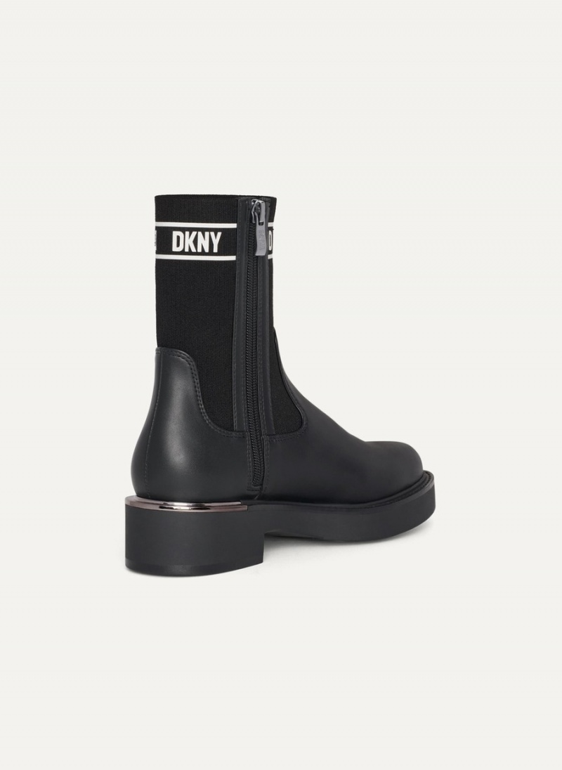 Women's Dkny Tully Slip On Booties Black | P2567975