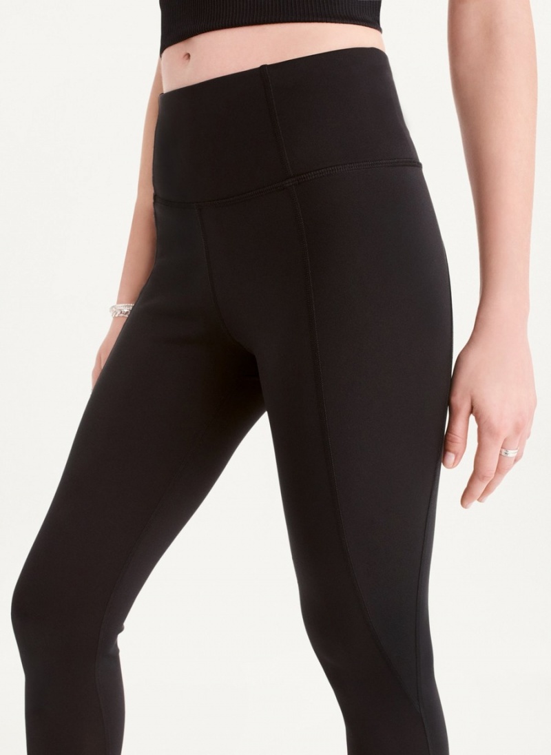 Women's Dkny Ultra Compression High Waisted Tight Black | F5171444